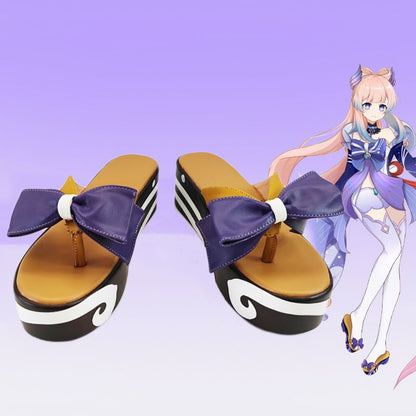 Genshin Impact Haizhi Island Modern Goddess Witch Coral Palace Xinhai Cosplay anime Clothing Matching Shoes