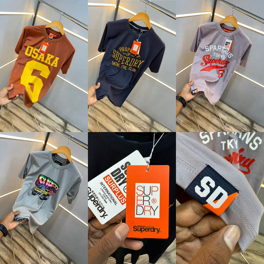 SUPERDRY BRANDED HALH SLEEVES TSHIRTS